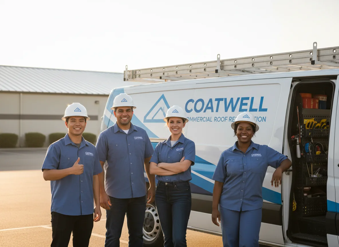 Commercial roof coating company in Benson, AZ